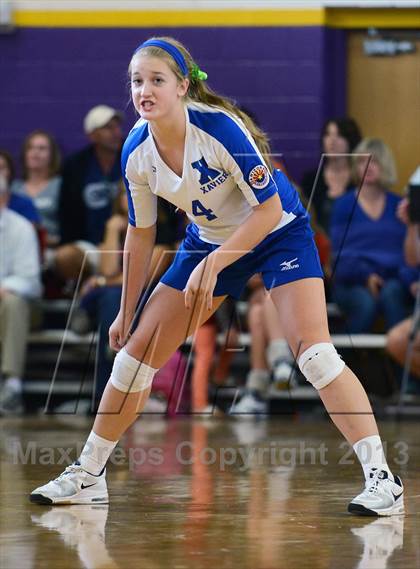 Thumbnail 2 in Xavier College Prep vs. St. Lucy's (Durango Fall Classic) photogallery.