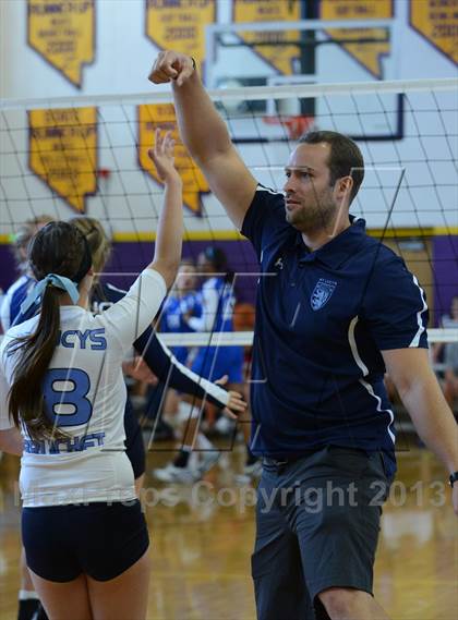 Thumbnail 3 in Xavier College Prep vs. St. Lucy's (Durango Fall Classic) photogallery.