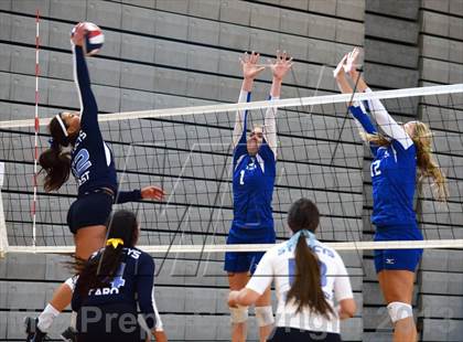 Thumbnail 1 in Xavier College Prep vs. St. Lucy's (Durango Fall Classic) photogallery.