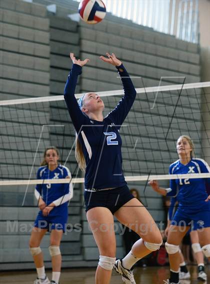 Thumbnail 3 in Xavier College Prep vs. St. Lucy's (Durango Fall Classic) photogallery.
