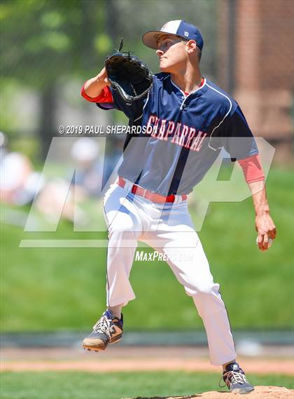Thumbnail 3 in Regis Jesuit @ Chaparral (CHSSA 5A Quarterfinal) photogallery.