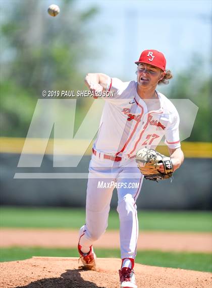 Thumbnail 1 in Regis Jesuit @ Chaparral (CHSSA 5A Quarterfinal) photogallery.