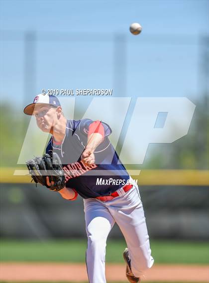 Thumbnail 1 in Regis Jesuit @ Chaparral (CHSSA 5A Quarterfinal) photogallery.