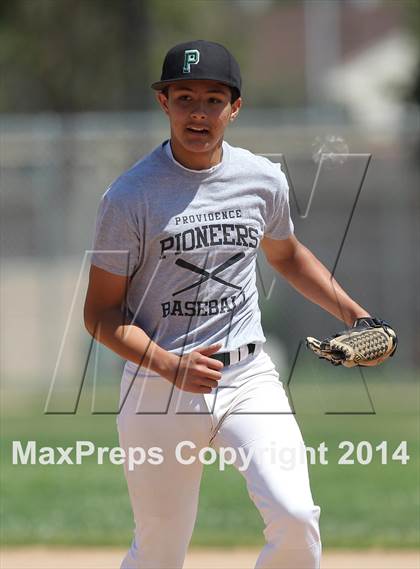Thumbnail 2 in Polytechnic vs. Providence (CIF SS Playoffs) photogallery.