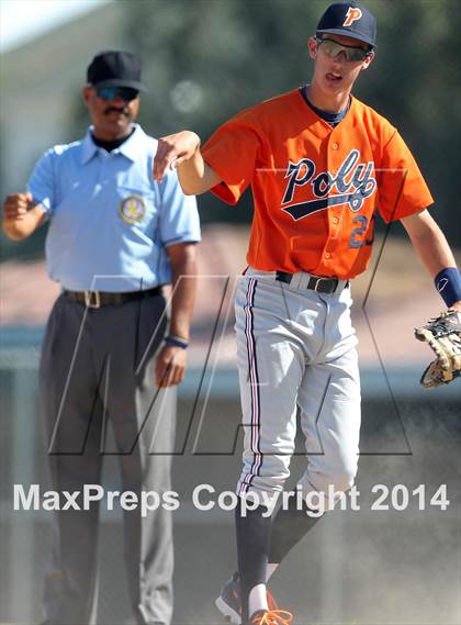 Thumbnail 1 in Polytechnic vs. Providence (CIF SS Playoffs) photogallery.