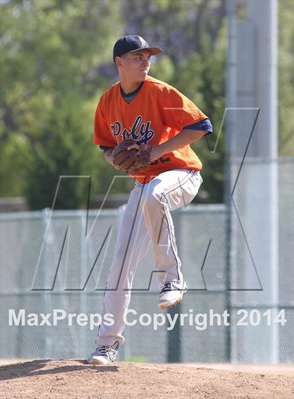 Thumbnail 2 in Polytechnic vs. Providence (CIF SS Playoffs) photogallery.