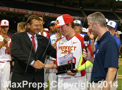 Thumbnail 3 in Perfect Game All-American Classic (East vs. West) photogallery.