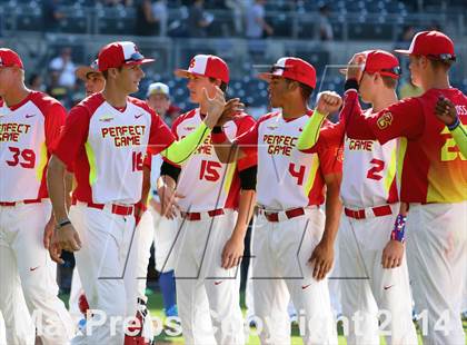 Thumbnail 3 in Perfect Game All-American Classic (East vs. West) photogallery.