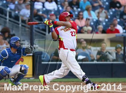 Thumbnail 2 in Perfect Game All-American Classic (East vs. West) photogallery.