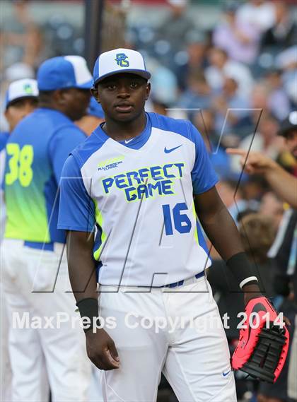 Thumbnail 3 in Perfect Game All-American Classic (East vs. West) photogallery.