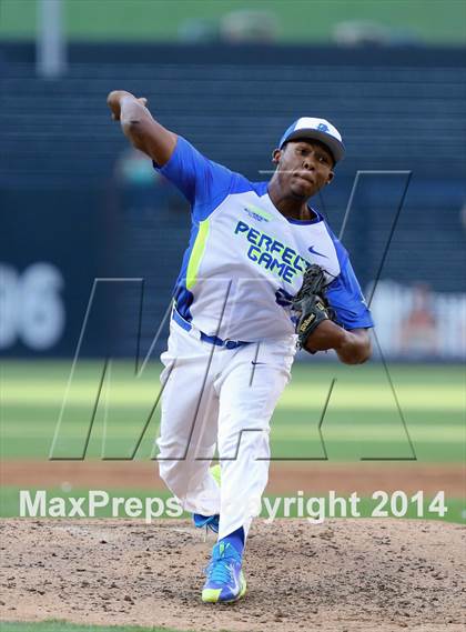 Thumbnail 1 in Perfect Game All-American Classic (East vs. West) photogallery.