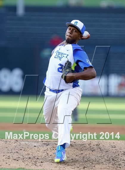Thumbnail 3 in Perfect Game All-American Classic (East vs. West) photogallery.