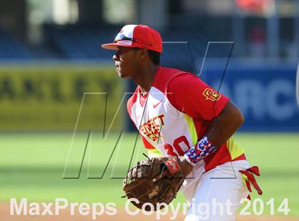 Thumbnail 2 in Perfect Game All-American Classic (East vs. West) photogallery.