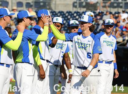 Thumbnail 2 in Perfect Game All-American Classic (East vs. West) photogallery.