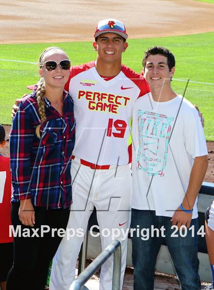 Thumbnail 3 in Perfect Game All-American Classic (East vs. West) photogallery.