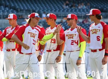 Thumbnail 3 in Perfect Game All-American Classic (East vs. West) photogallery.