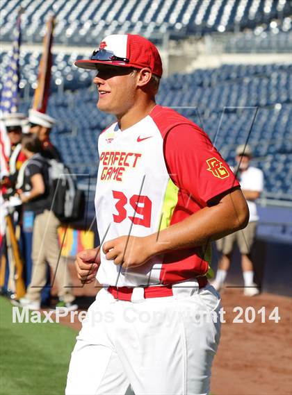 Thumbnail 2 in Perfect Game All-American Classic (East vs. West) photogallery.