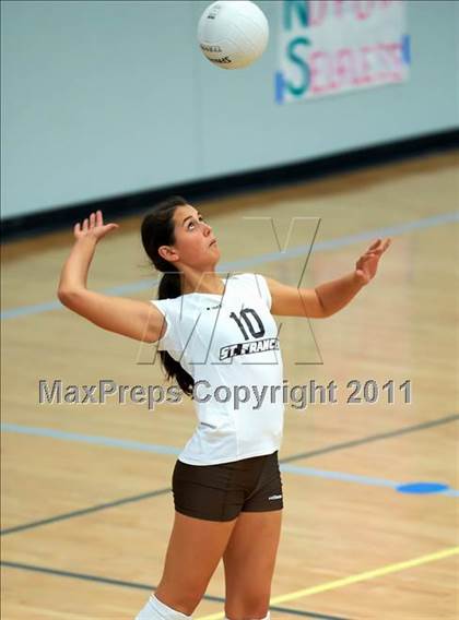 Thumbnail 3 in Westmont vs. St. Francis (CIF CCS Playoffs) photogallery.