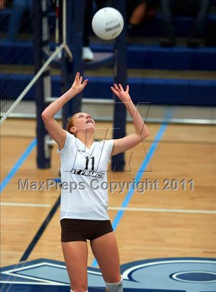 Thumbnail 1 in Westmont vs. St. Francis (CIF CCS Playoffs) photogallery.