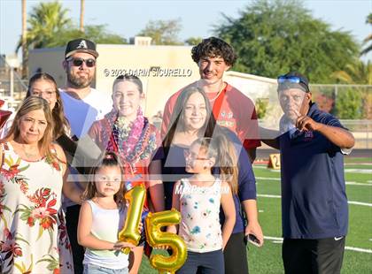 Thumbnail 2 in Marcos de Niza @ McClintock (Senior Night) photogallery.