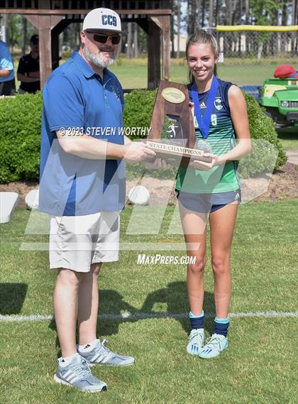 Thumbnail 1 in Crossroads Christian vs. Oakwood (NCISAA 1A Final) photogallery.