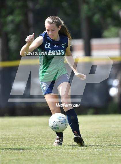 Thumbnail 1 in Crossroads Christian vs. Oakwood (NCISAA 1A Final) photogallery.