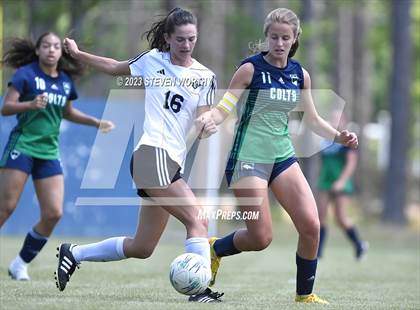 Thumbnail 2 in Crossroads Christian vs. Oakwood (NCISAA 1A Final) photogallery.
