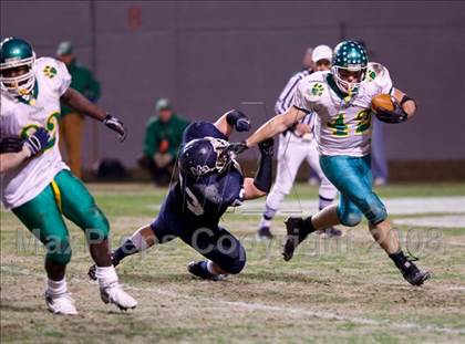 Thumbnail 1 in Mount Airy vs. Williamston (NCHSAA 1-A Football Final) photogallery.
