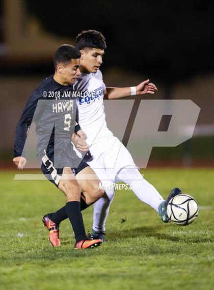 Thumbnail 1 in Newark Memorial vs. Hayward (CIF NCS D2 Round 1 Playoff) photogallery.