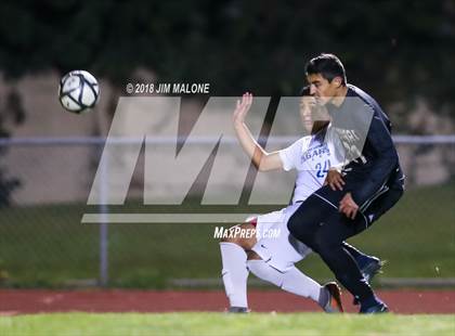 Thumbnail 2 in Newark Memorial vs. Hayward (CIF NCS D2 Round 1 Playoff) photogallery.