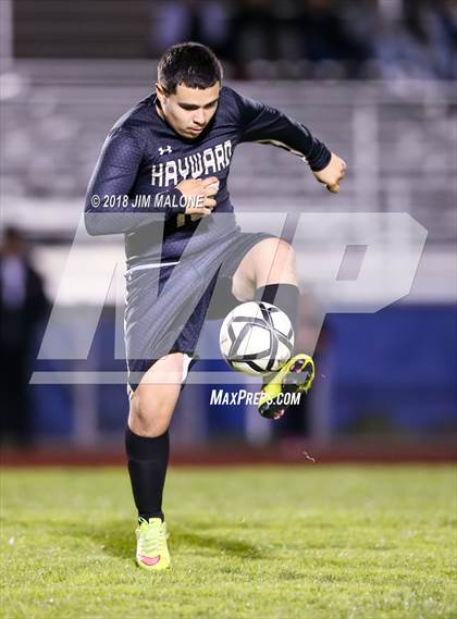 Thumbnail 2 in Newark Memorial vs. Hayward (CIF NCS D2 Round 1 Playoff) photogallery.