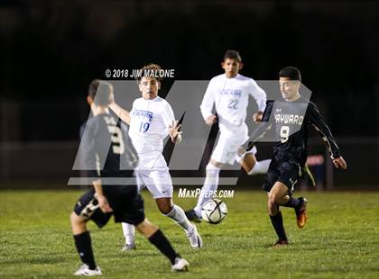 Thumbnail 3 in Newark Memorial vs. Hayward (CIF NCS D2 Round 1 Playoff) photogallery.