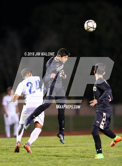 Thumbnail 1 in Newark Memorial vs. Hayward (CIF NCS D2 Round 1 Playoff) photogallery.
