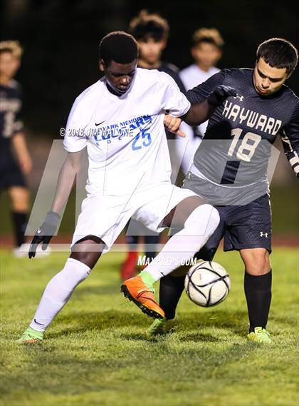 Thumbnail 3 in Newark Memorial vs. Hayward (CIF NCS D2 Round 1 Playoff) photogallery.