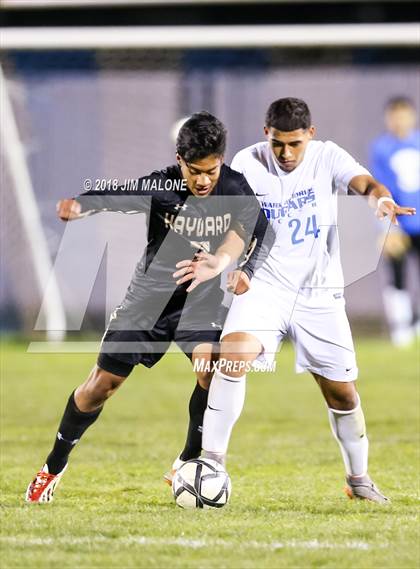 Thumbnail 3 in Newark Memorial vs. Hayward (CIF NCS D2 Round 1 Playoff) photogallery.