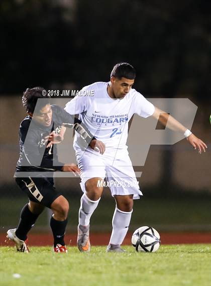 Thumbnail 1 in Newark Memorial vs. Hayward (CIF NCS D2 Round 1 Playoff) photogallery.