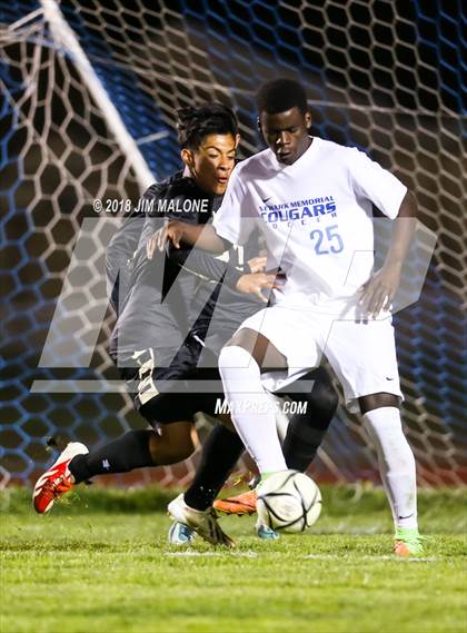 Thumbnail 2 in Newark Memorial vs. Hayward (CIF NCS D2 Round 1 Playoff) photogallery.