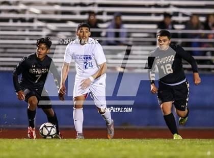 Thumbnail 2 in Newark Memorial vs. Hayward (CIF NCS D2 Round 1 Playoff) photogallery.