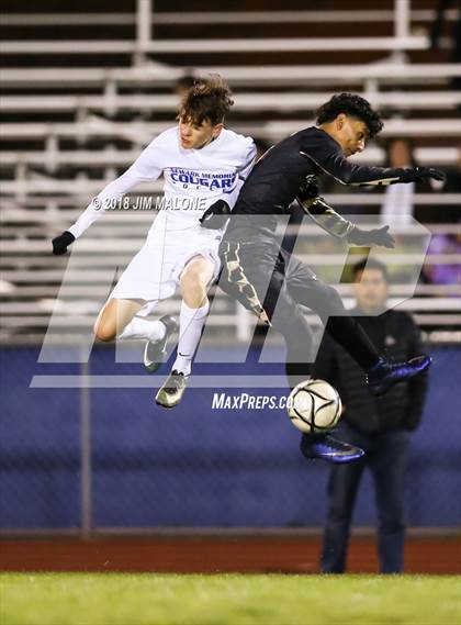 Thumbnail 1 in Newark Memorial vs. Hayward (CIF NCS D2 Round 1 Playoff) photogallery.