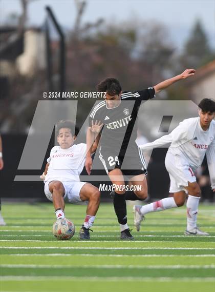 Thumbnail 3 in Orange Lutheran @ Servite photogallery.