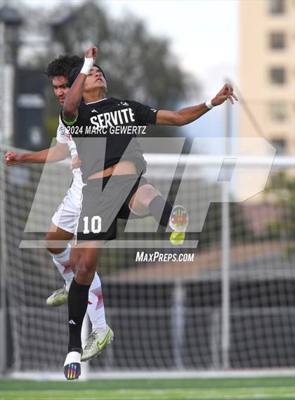 Thumbnail 2 in Orange Lutheran @ Servite photogallery.