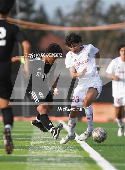 Thumbnail 2 in Orange Lutheran @ Servite photogallery.