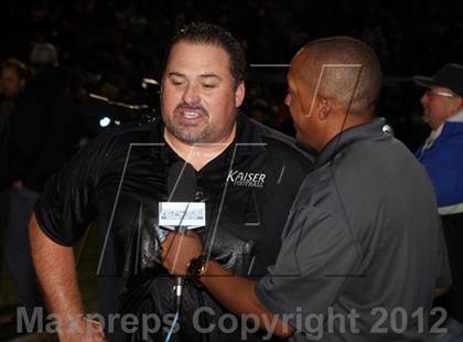 Thumbnail 1 in Kaiser vs. Rancho Verde (CIF SS Central Division Final) photogallery.