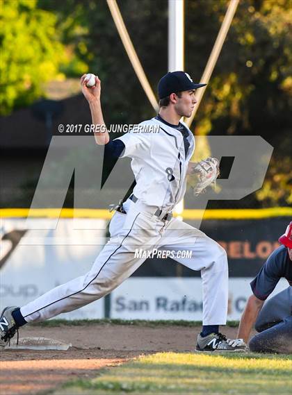 Thumbnail 1 in Redwood vs. Marin Catholic (CIF MCAL Playoff) photogallery.
