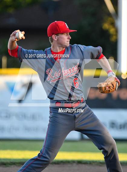 Thumbnail 3 in Redwood vs. Marin Catholic (CIF MCAL Playoff) photogallery.
