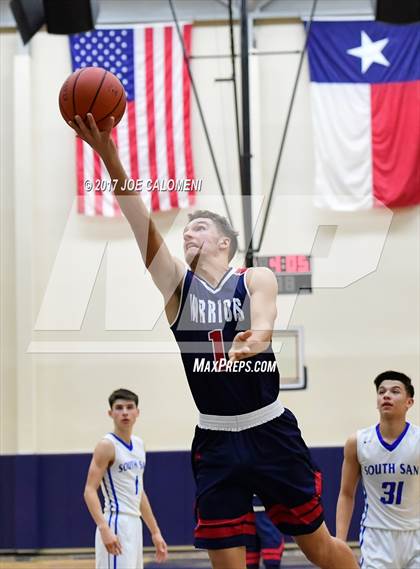 Thumbnail 3 in South San Antonio vs Cornerstone Christian (SAISD Invitational) photogallery.