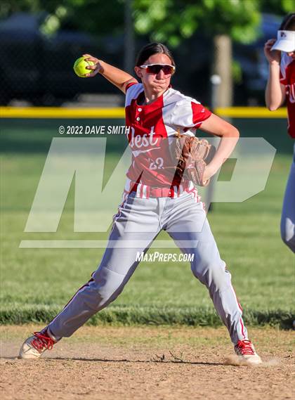 Thumbnail 2 in Davenport West vs Durant (Varsity Classic) photogallery.