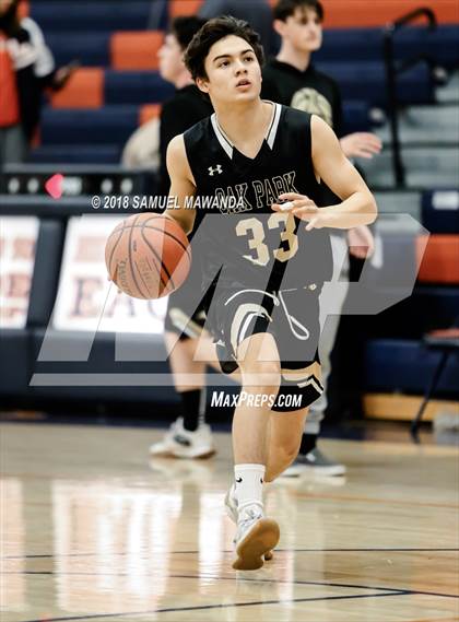 Thumbnail 1 in Calabasas vs Oak Park (4th Annual West Valley Thanksgiving Tip-Off Classic) photogallery.