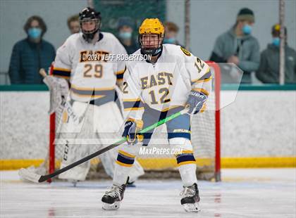Thumbnail 2 in East Grand Rapids vs. Forest Hills Central (Division 3 Regional 2nd Round Playoff) photogallery.