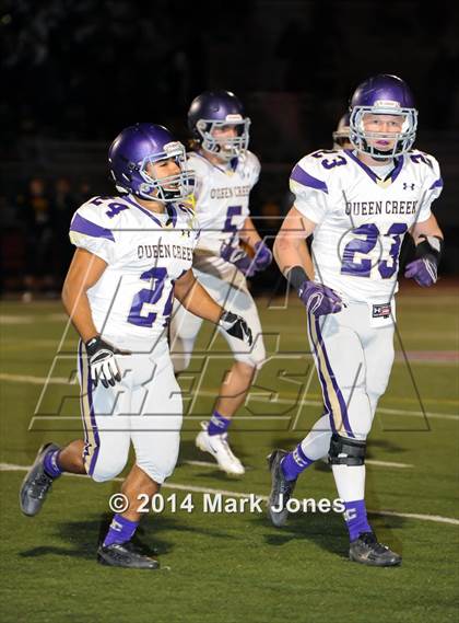 Thumbnail 2 in Queen Creek vs. Saguaro (AIA D3 Playoff) photogallery.